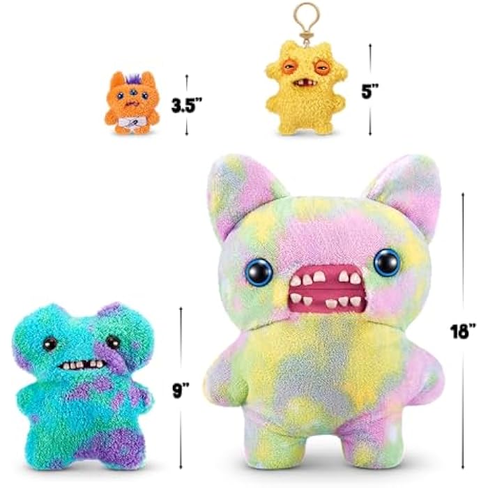 Fuggler Laboratory Misfits by ZURU Funny Ugly Monster. Plush. Collectible. Silly. Toy (MC Goo) - Image 3
